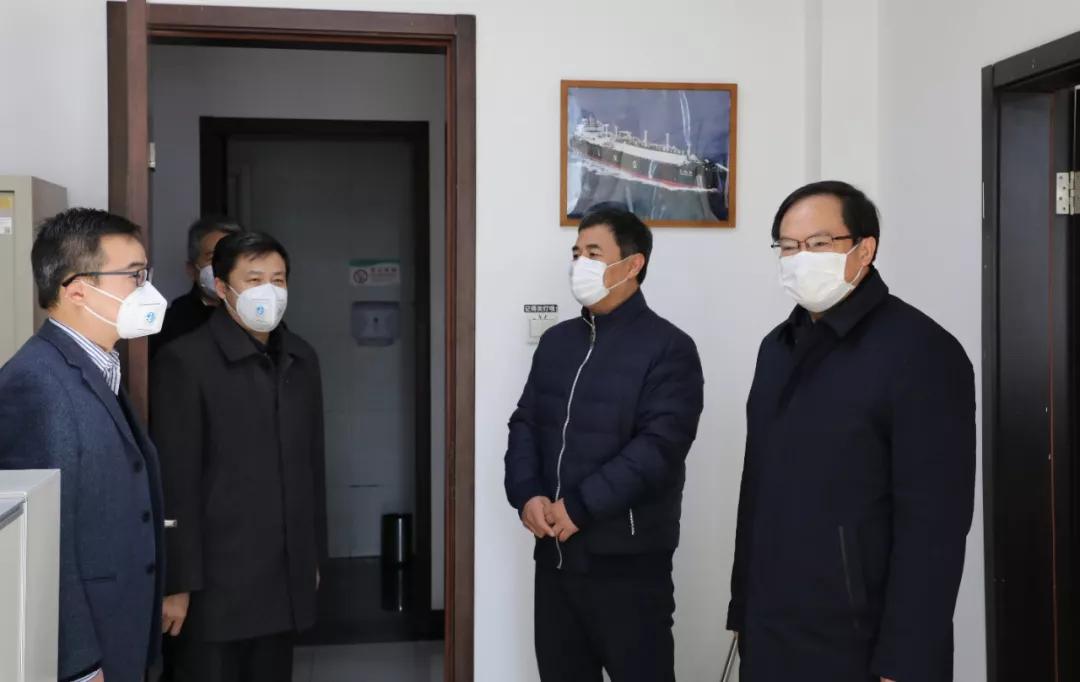 杨金成到长城电子、综合院检查指导疫情防控和复工复产工作